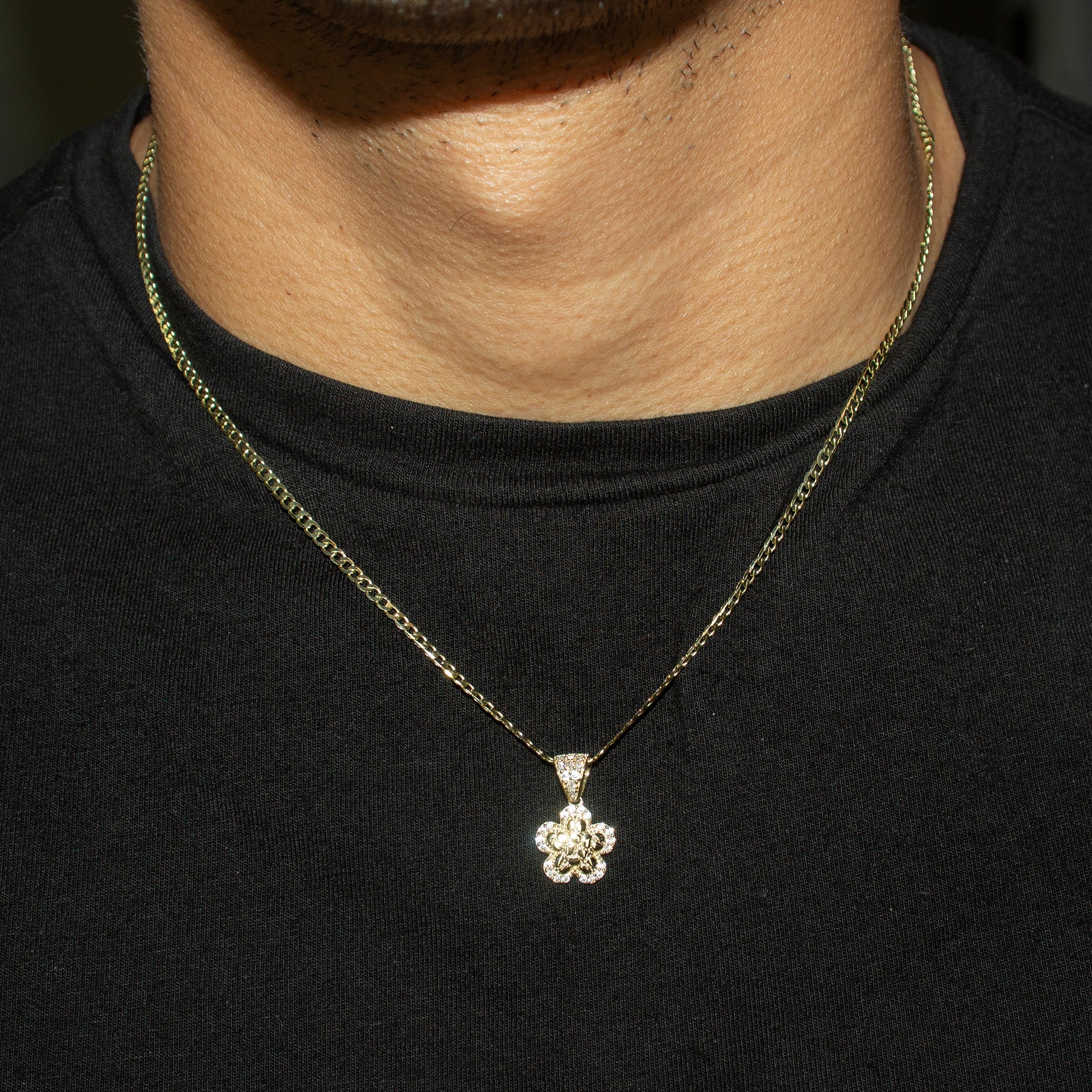 10K Yellow Gold Nugget Necklace for Women - 1.4mm to 5.4mm Sizes - Perfect for Everyday Wear, Gifts & Special Occasions