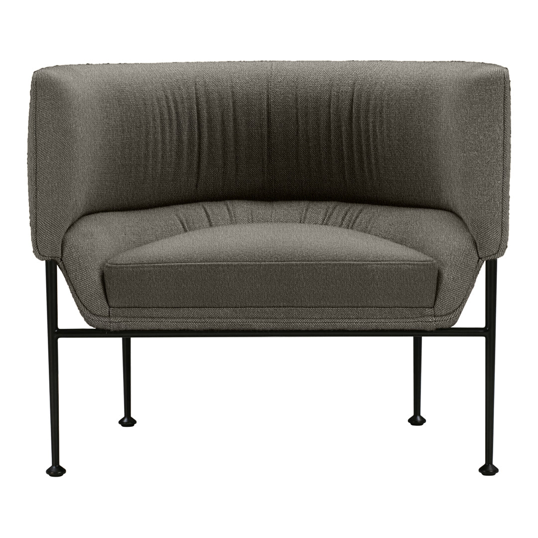Bosa Collar Lounge Chair - Large (QS) in Color 08 | Modern Accent Chair for Living Room, Bedroom & Office | Comfortable Seating for Relaxing & Decor