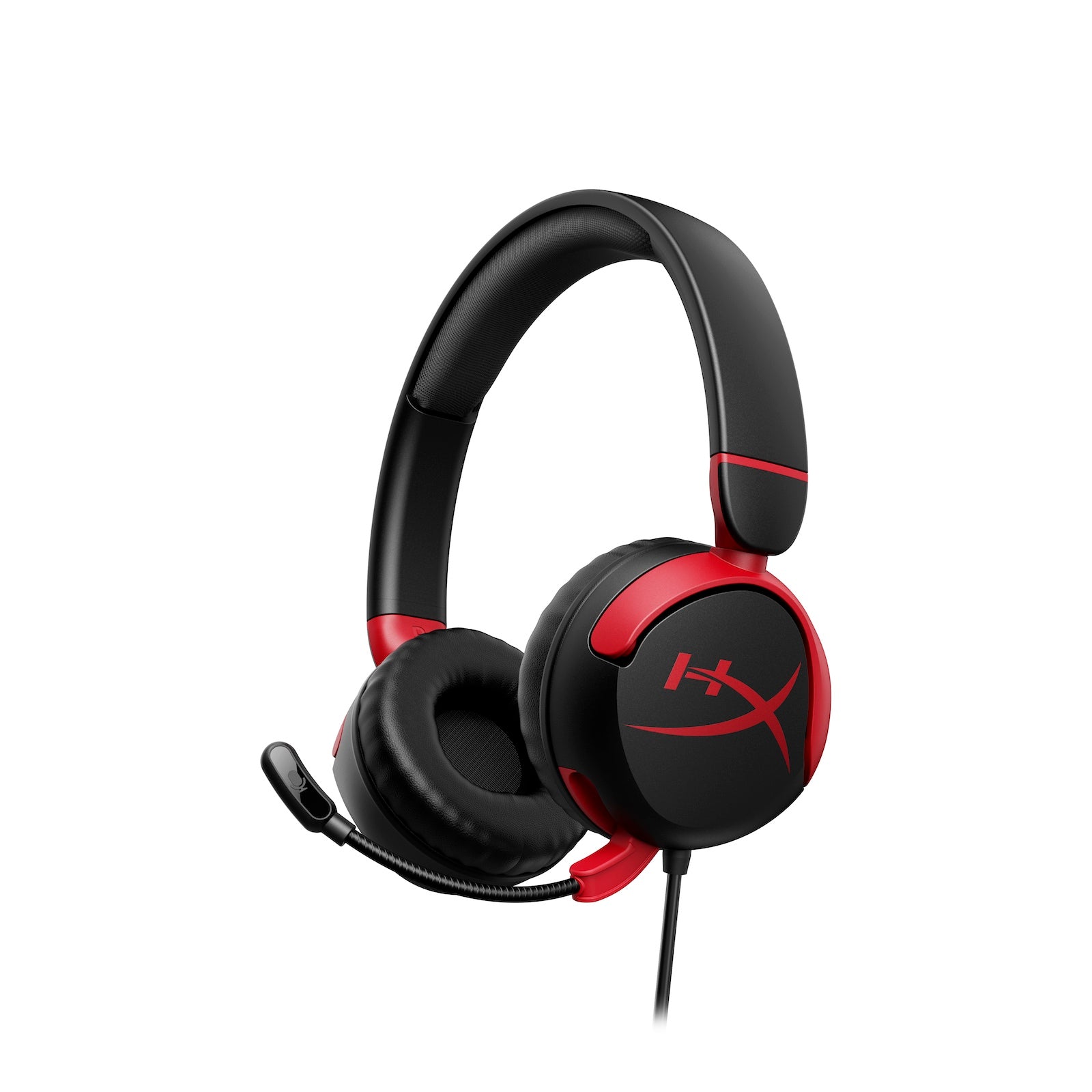HyperX Cloud Mini Gaming Headset - Lightweight Wired Headphones with Noise Cancelling Mic for PC, PS4, Xbox - Perfect for Competitive Gaming & Online Meetings