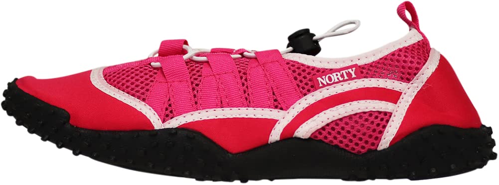 NORTY Wave Aqua Sock Water Shoes for Women - Quick-Dry Swim Beach Shoes with Non-Slip Sole - Lightweight Water Socks for Swimming, Surfing, Kayaking & Beach Activities