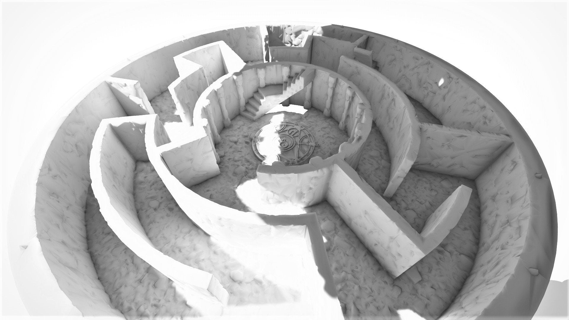 Ultimate 12-Level Tower Maze for Dungeons & Dragons - 28mm Scale Dungeon Labyrinth Game Accessory | Perfect for Tabletop RPG Adventures & Fantasy Board Games