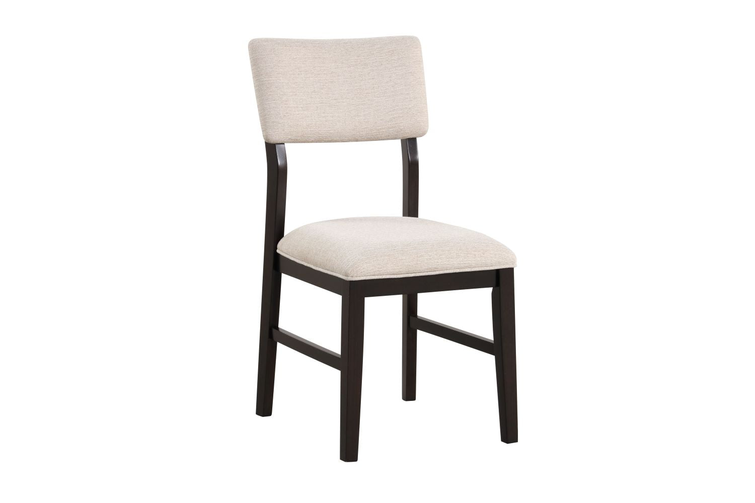 Arabella 5-Piece Dining Set with Upholstered Chairs - Black & Brown Modern Kitchen Table Set for Small Spaces | Perfect for Apartments, Breakfast Nooks & Cozy Dining Areas