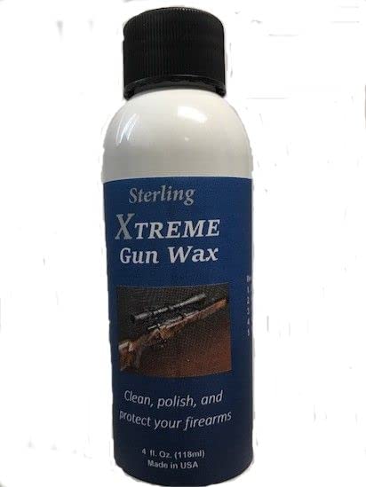Premium Sterling Gun Wax for Firearms - Protects & Shines Guns, Rifles & Pistols - Ideal for Hunting, Shooting & Gun Maintenance