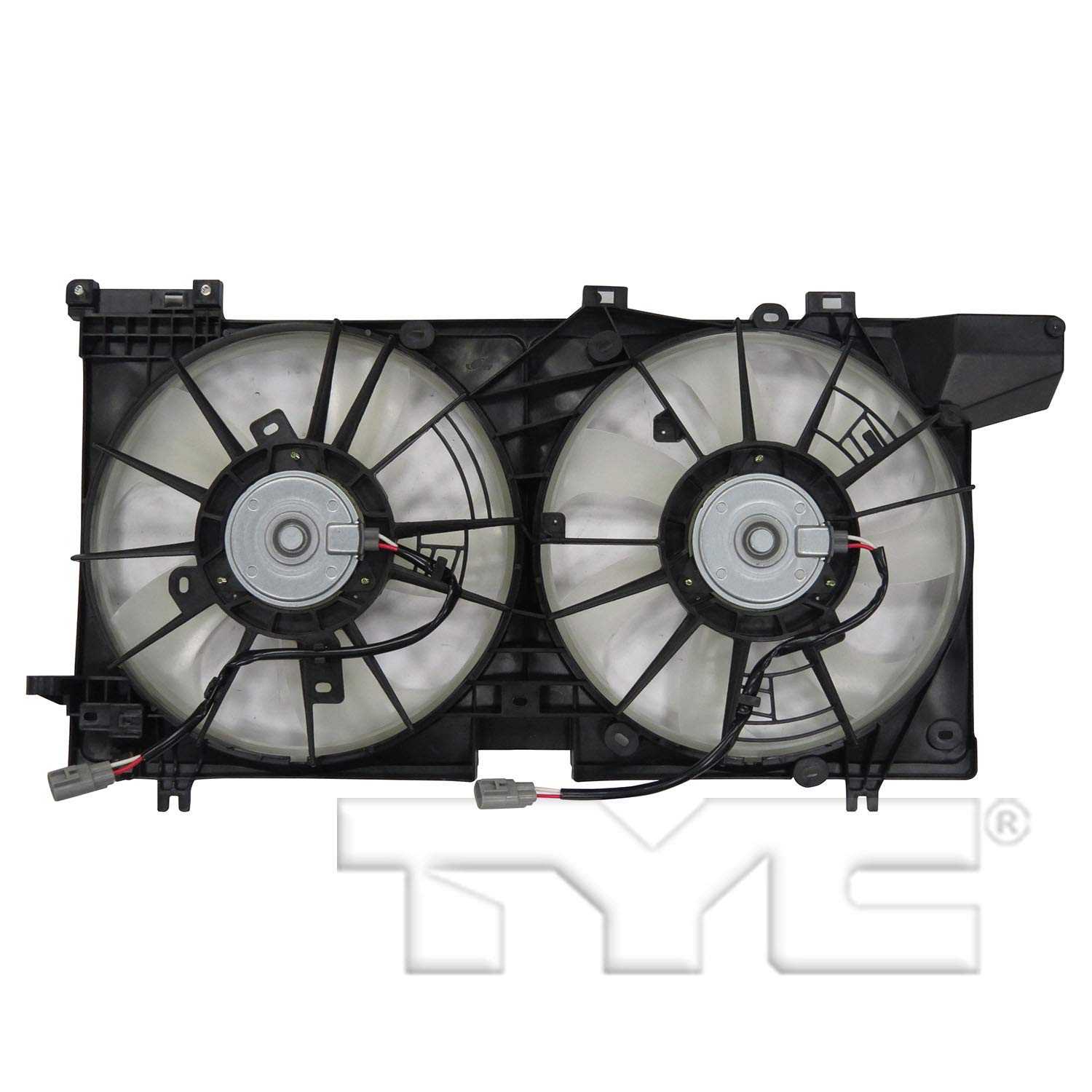 Dual Radiator and Condenser Fan Assembly for Subaru Legacy Outback 2015-2018 - Replacement Cooling System Part for Engine Overheating Protection - Perfect for Off-Road & Hot Weather Driving