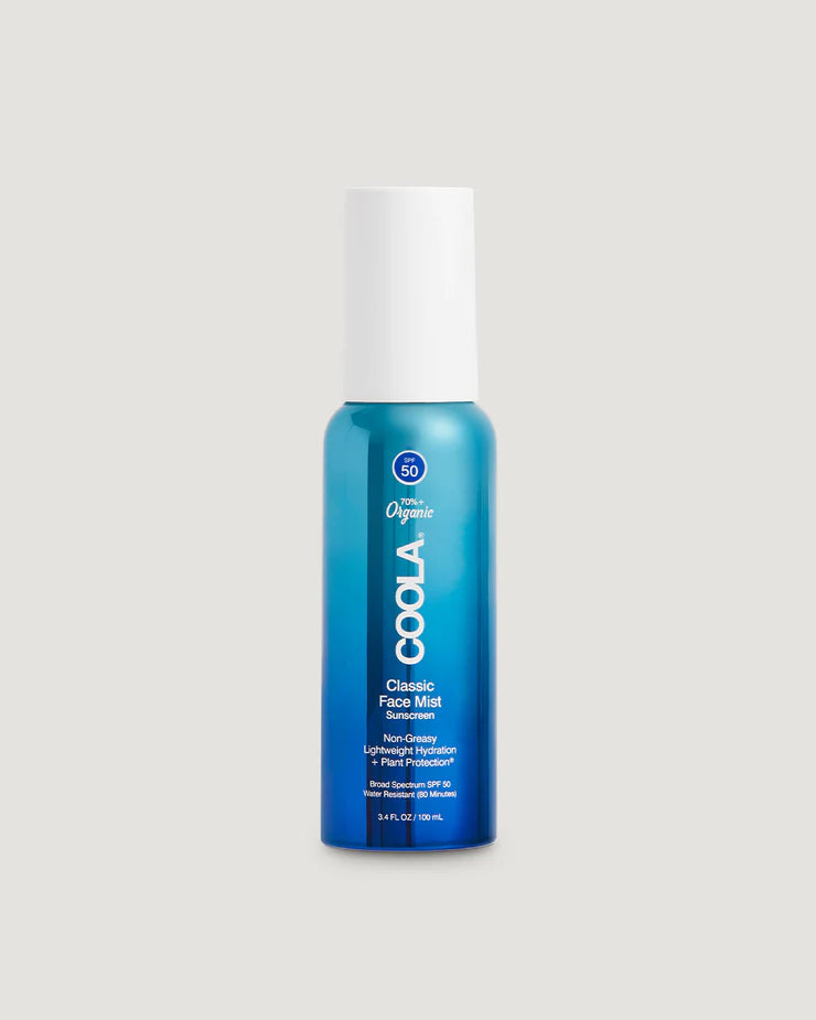 SPF 50 Face Sunscreen Mist - Lightweight & Non-Greasy for Daily UV Protection - Perfect for Outdoor Activities, Beach & Travel