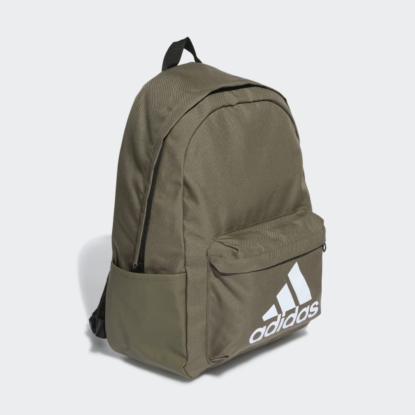 Adidas Classic Green Backpack for Men & Women - Durable School, Travel & Work Bag - Stylish Casual Daypack for College, Hiking & Outdoor Adventures