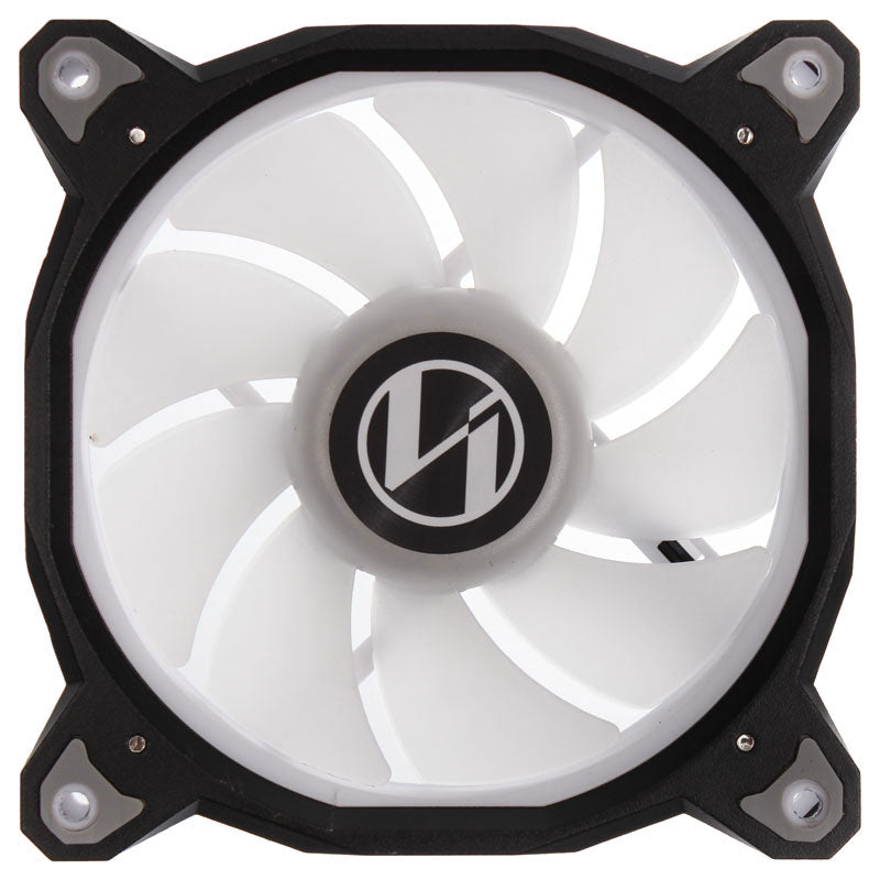Lian Li BORA Series 120mm RGB LED PWM Fan - High Performance PC Cooling Fan with Colorful Lighting for Gaming Rigs & Computer Cases