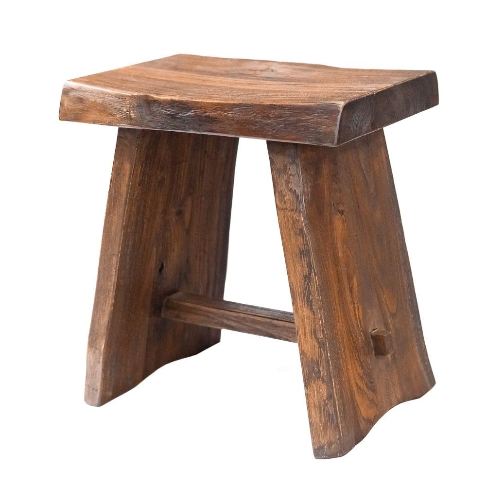 Premium Teak Wood Shower Bench - 17.7
