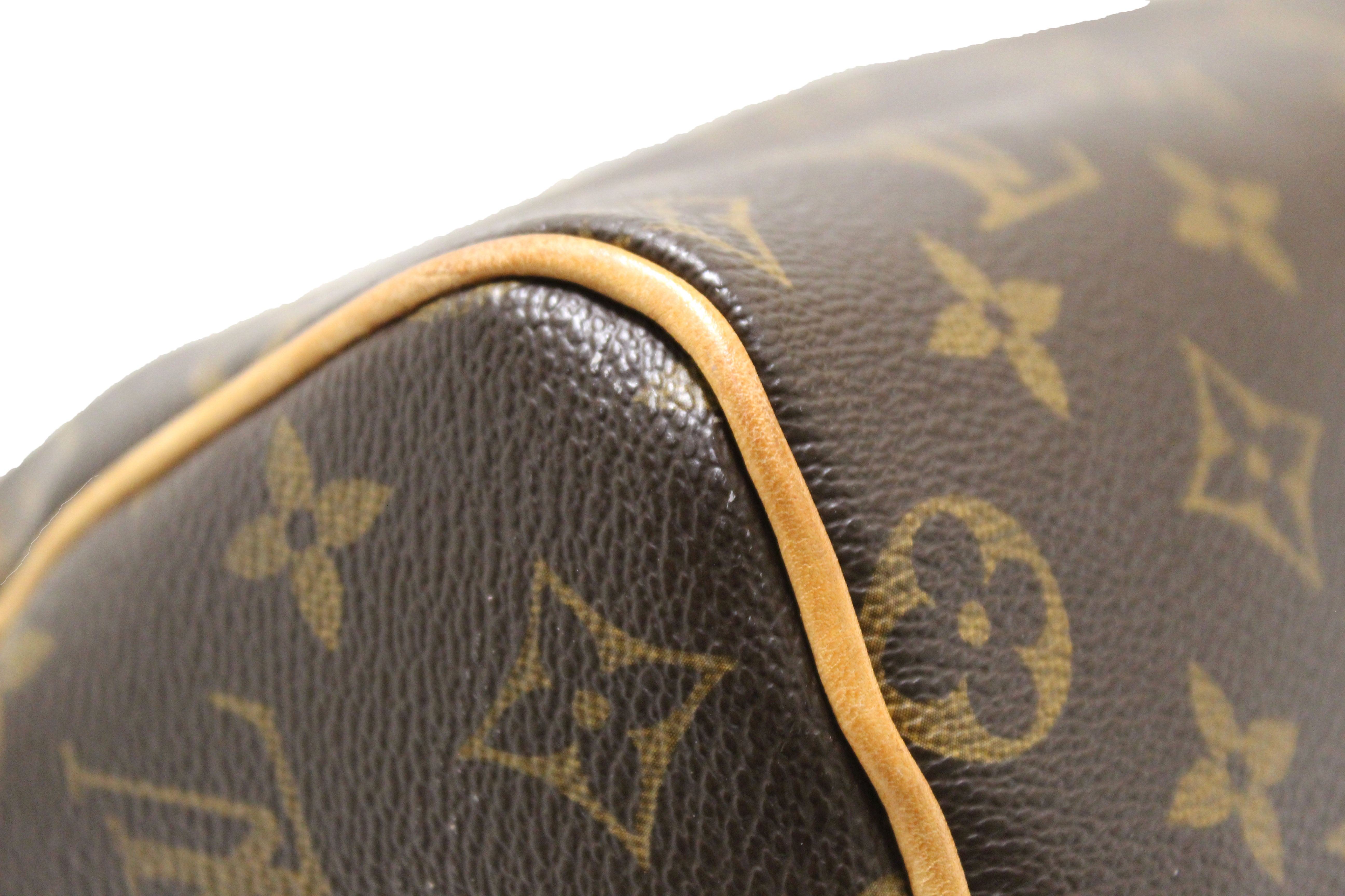 Authentic Louis Vuitton Speedy 25 Handbag - Classic Monogram Canvas Crossbody Purse for Women | Perfect for Work, Travel & Everyday Luxury Accessory