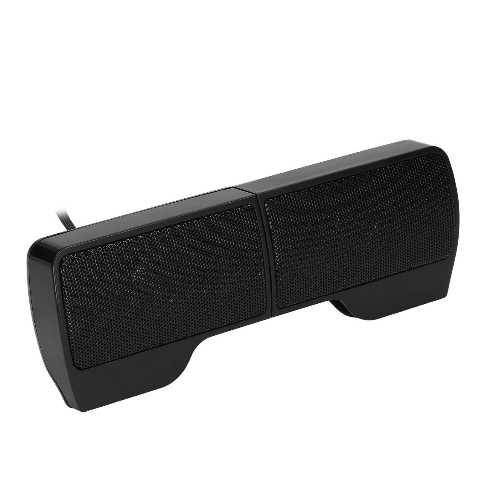 SUNGOOYUE USB Powered Wired Laptop Speakers - Stereo Soundbar with Adjustable Monitor Clip for PC, Desktop, Notebook | Perfect for Home Office, Gaming & Online Meetings