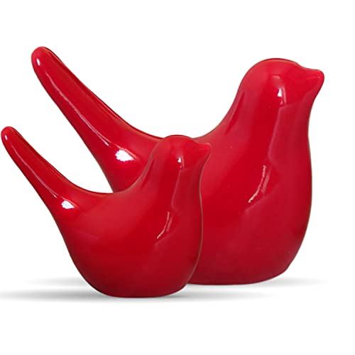 Loving Birds - Solid Red