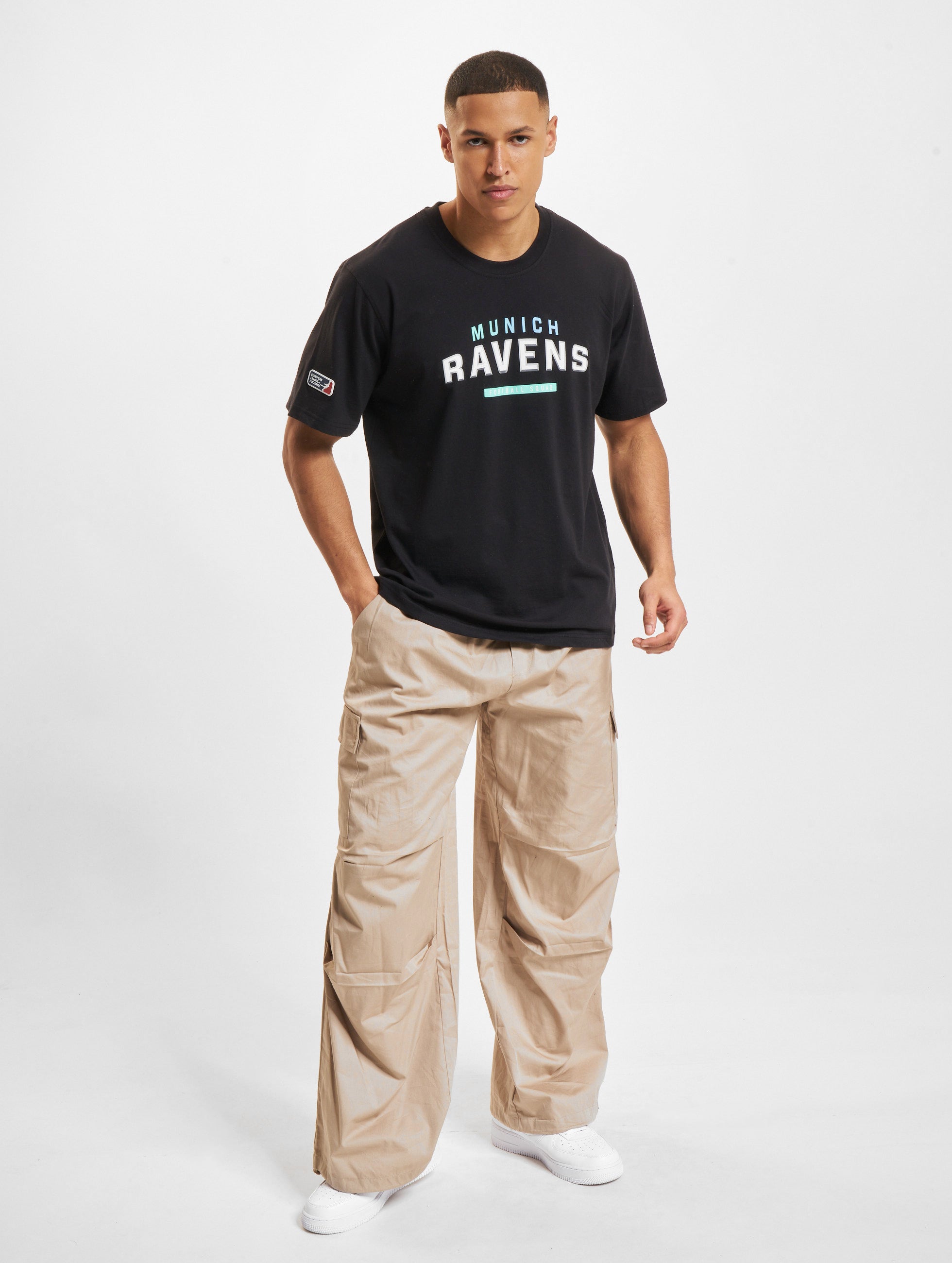 Munich Ravens Squad T-Shirt | Official Team Apparel for Fans & Supporters | Perfect for Game Day & Casual Wear