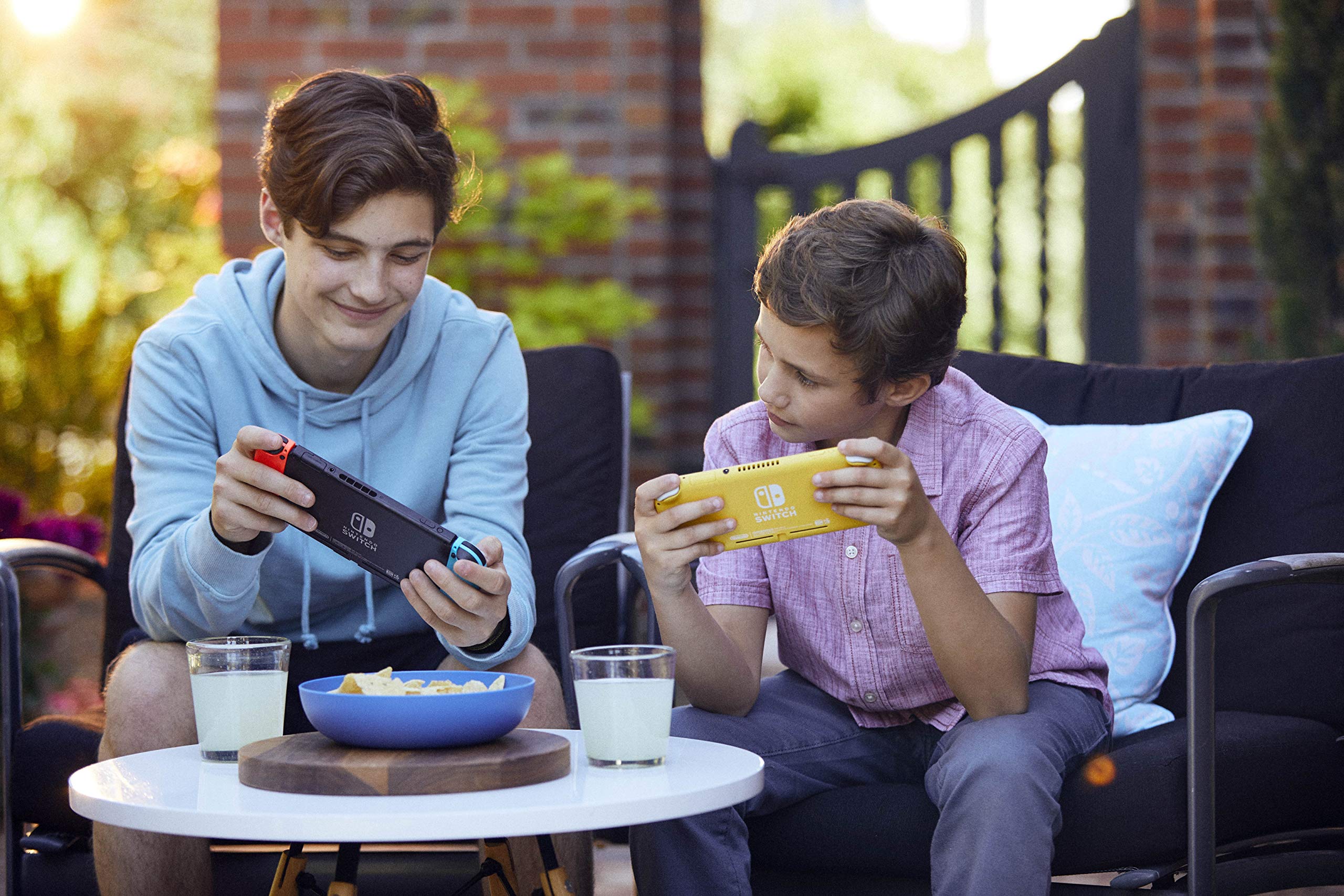 Refurbished Nintendo Switch Lite - Yellow | Portable Gaming Console for Travel, Commute & Home Entertainment | Official Nintendo Product