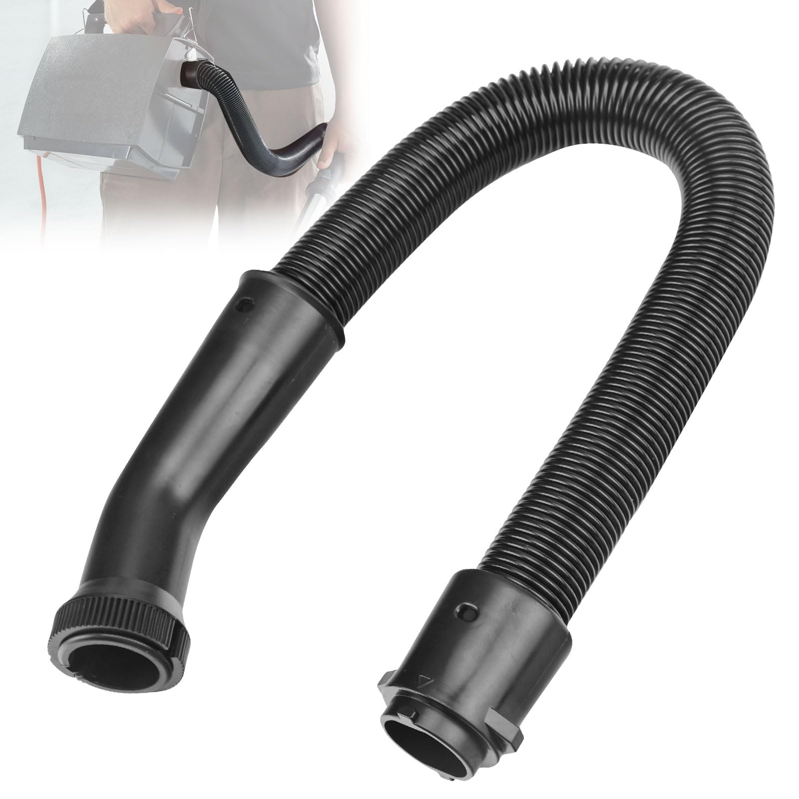 Hoover PortaPower Dialamatic Vacuum Hose - Compatible with C2094, CH30000 & Commercial Shoulder Vac Models (Part# 43434239) - Durable Replacement for Home & Office Cleaning