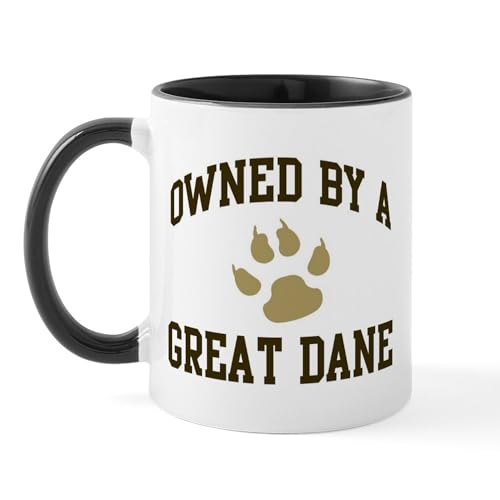 White/Black Inside - Great Dane: Owned Mug