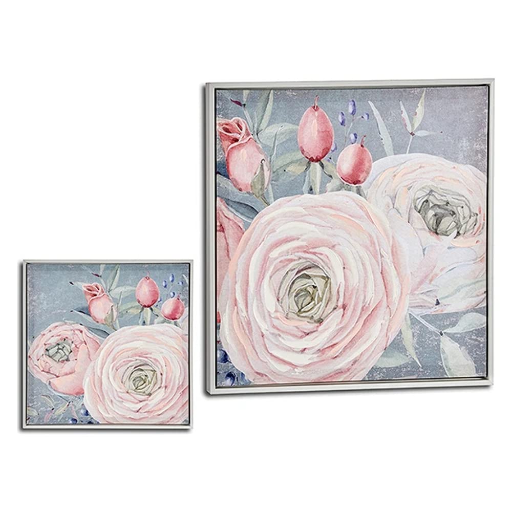 Pink Canvas Wall Art - 52.5x52.5cm for Home Decor & Gifts