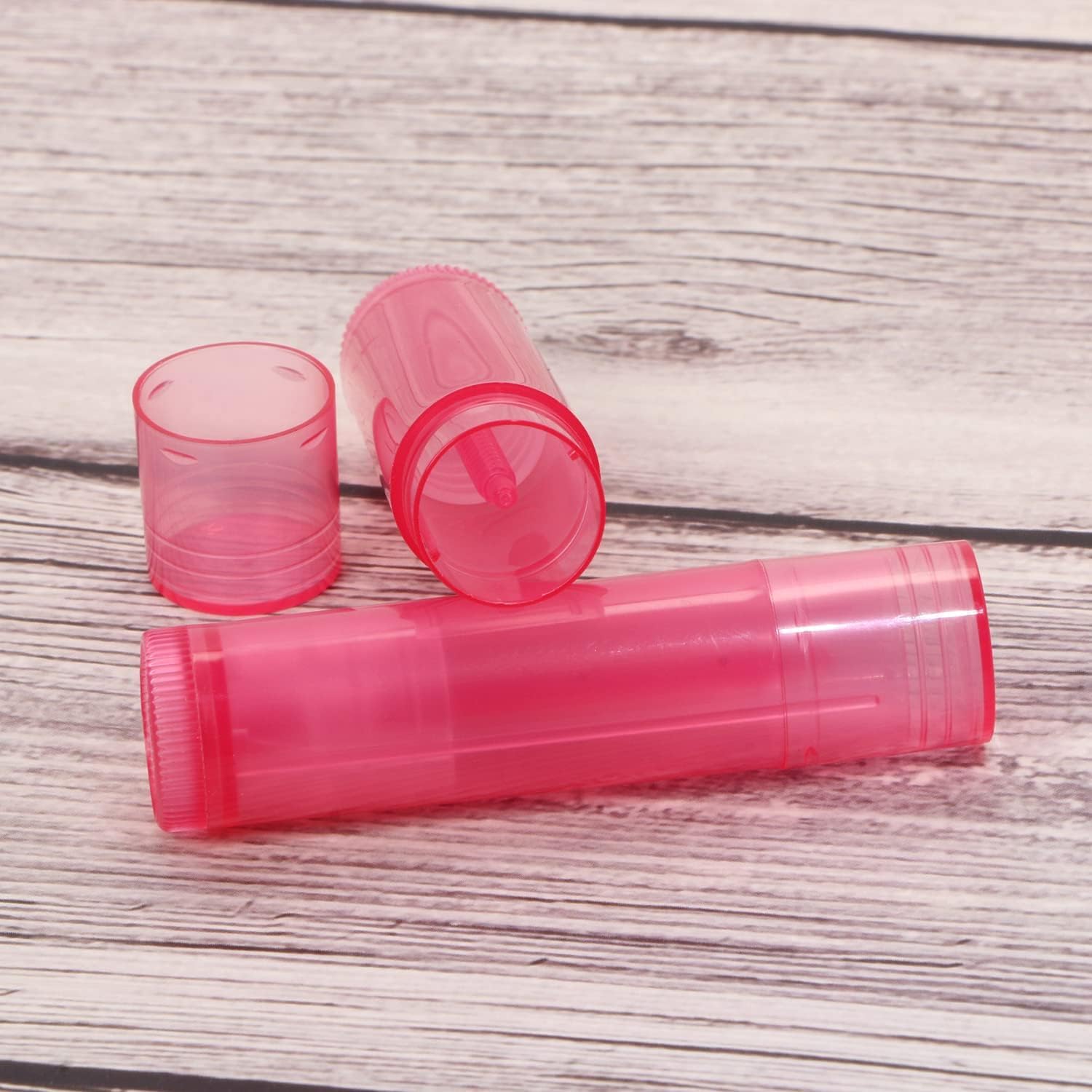 12-Piece Dark Pink Cosmetic Containers (5g Each) - Ideal for Chapstick, Lip Balm, Essential Oils & Makeup Storage - Travel-Friendly & Reusable (Pack of 12) | Perfect for DIY Beauty, Travel Kits & Organizing Small Cosmetics