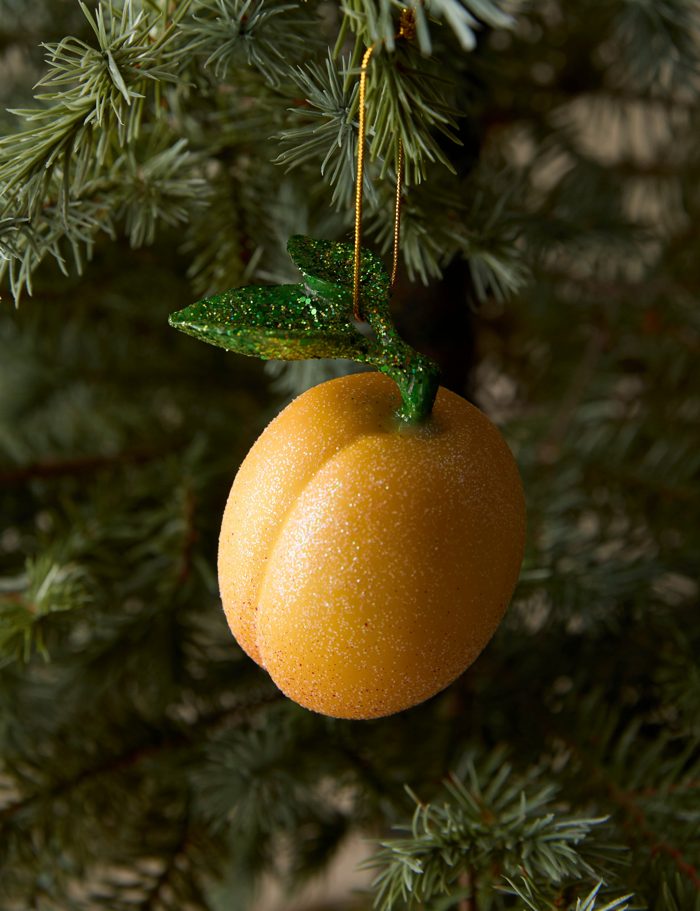 Handmade Apricot Ornament - Unique Home Decor by Cody Foster & Co | Perfect for Christmas Tree, Gift Giving & Farmhouse Style Decorating