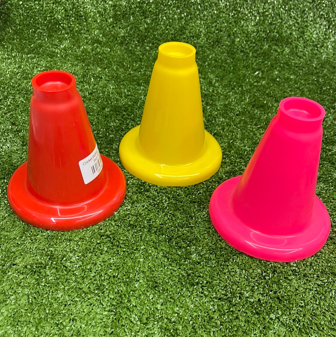Raydn Cricket Batting Tee - Adjustable Height Training Cricket Batting Stand with 1 Cone - Perfect for Cricket Practice, Backyard Training & Coaching Sessions