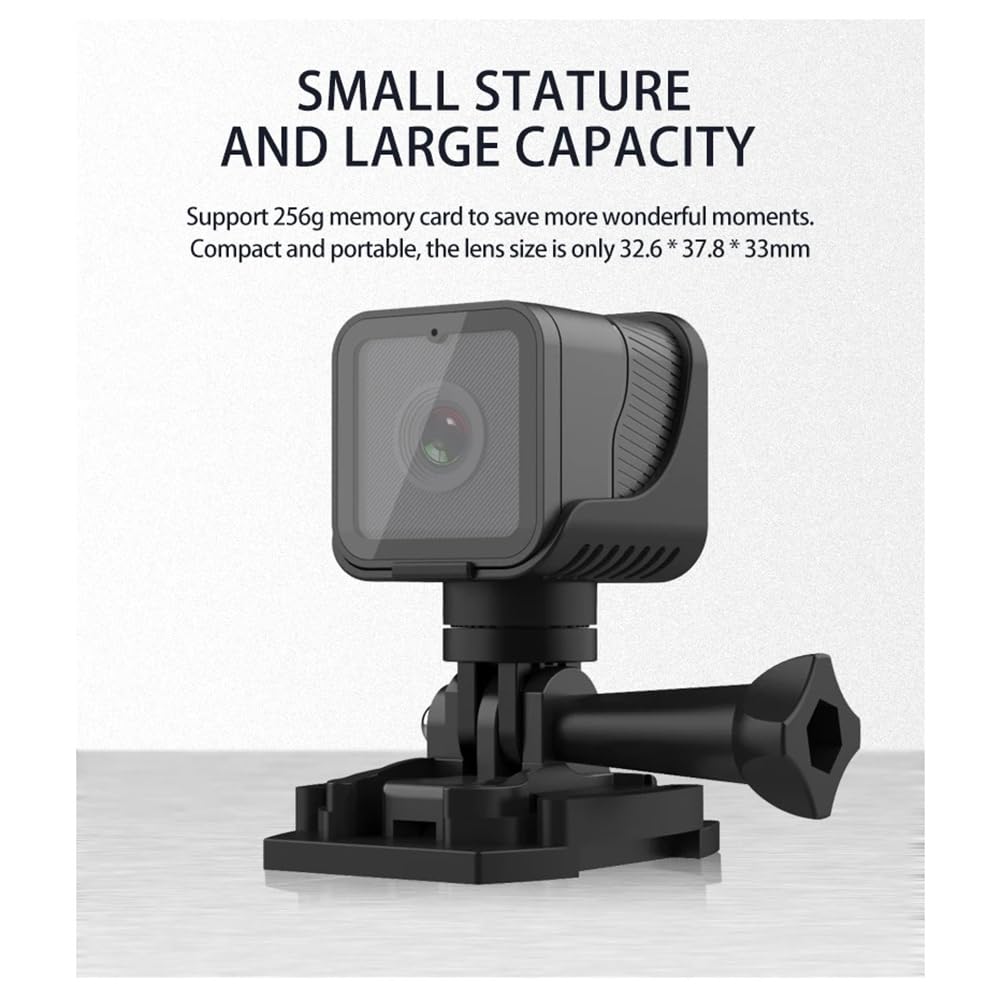 Rordigo HD 1080P Wireless IP Security Camera - Mini WiFi Surveillance Camera for Indoor/Outdoor Use | Home Monitoring, Baby/Pet Watching, Bicycle Recording, Office Security