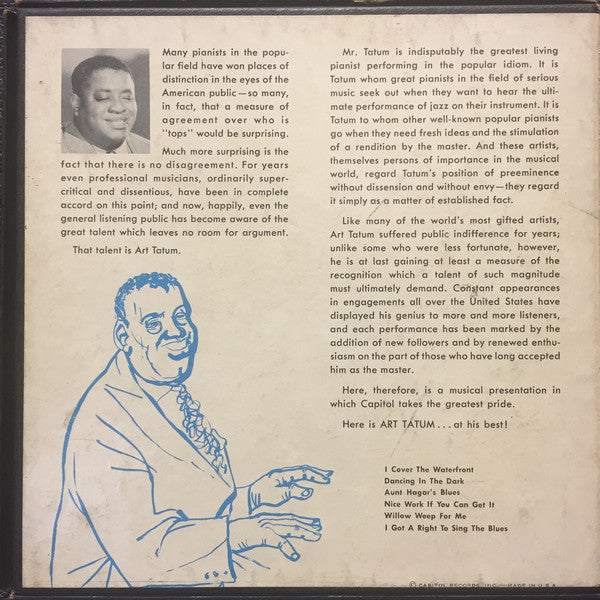 Art Tatum 3x7 Vinyl Album Set with Original Box - Near Mint or Mint Condition - Perfect for Jazz Collectors & Music Enthusiasts