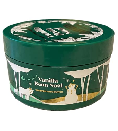 Vanilla Bean Noel Body Butter - 6.5 oz Moisturizing Lotion for Dry Skin | Holiday & Tropical Fragrance Collection | Bath & Body Gift Set for Women | Perfect for Winter Hydration & Spa Days