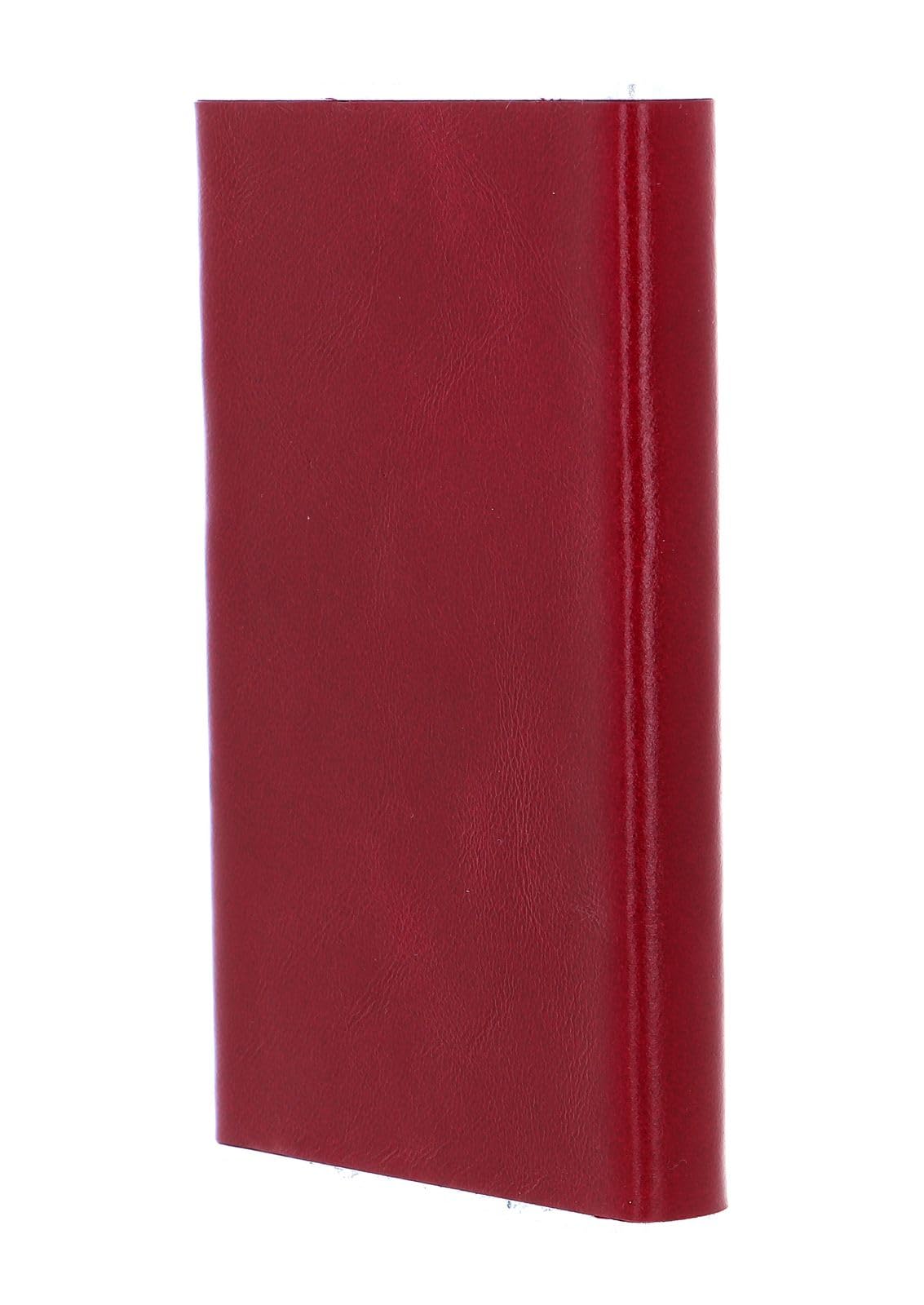 PIQUADRO Men's Modern Red Leather Business Briefcase - Stylish Laptop Bag for Work, Office & Travel - Durable One Size Fits All Professional Accessory