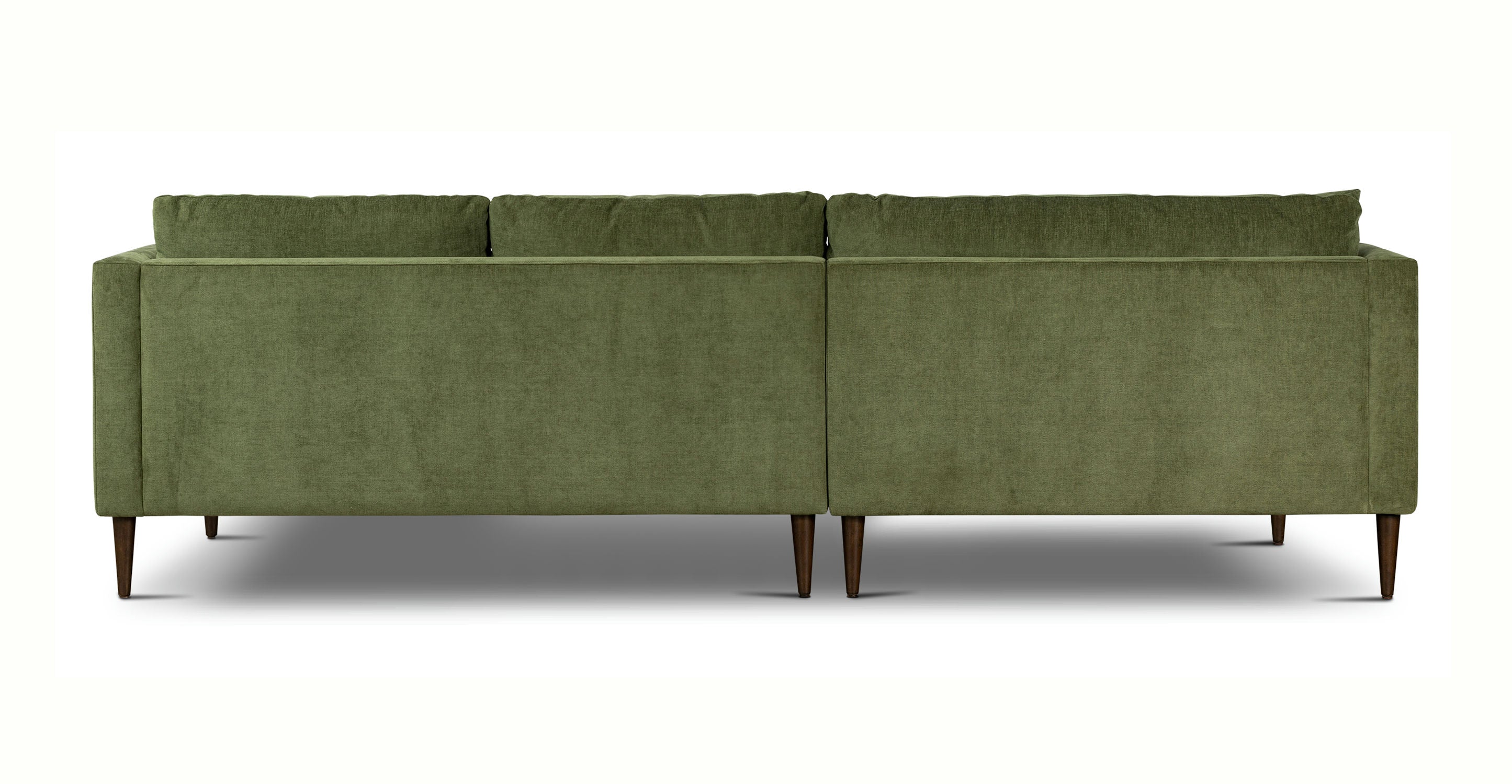 Lucerne Left Facing Sectional Sofa with Extra Wide Chaise Lounge - Modern L-Shaped Couch for Living Room, Family Room & Home Theater