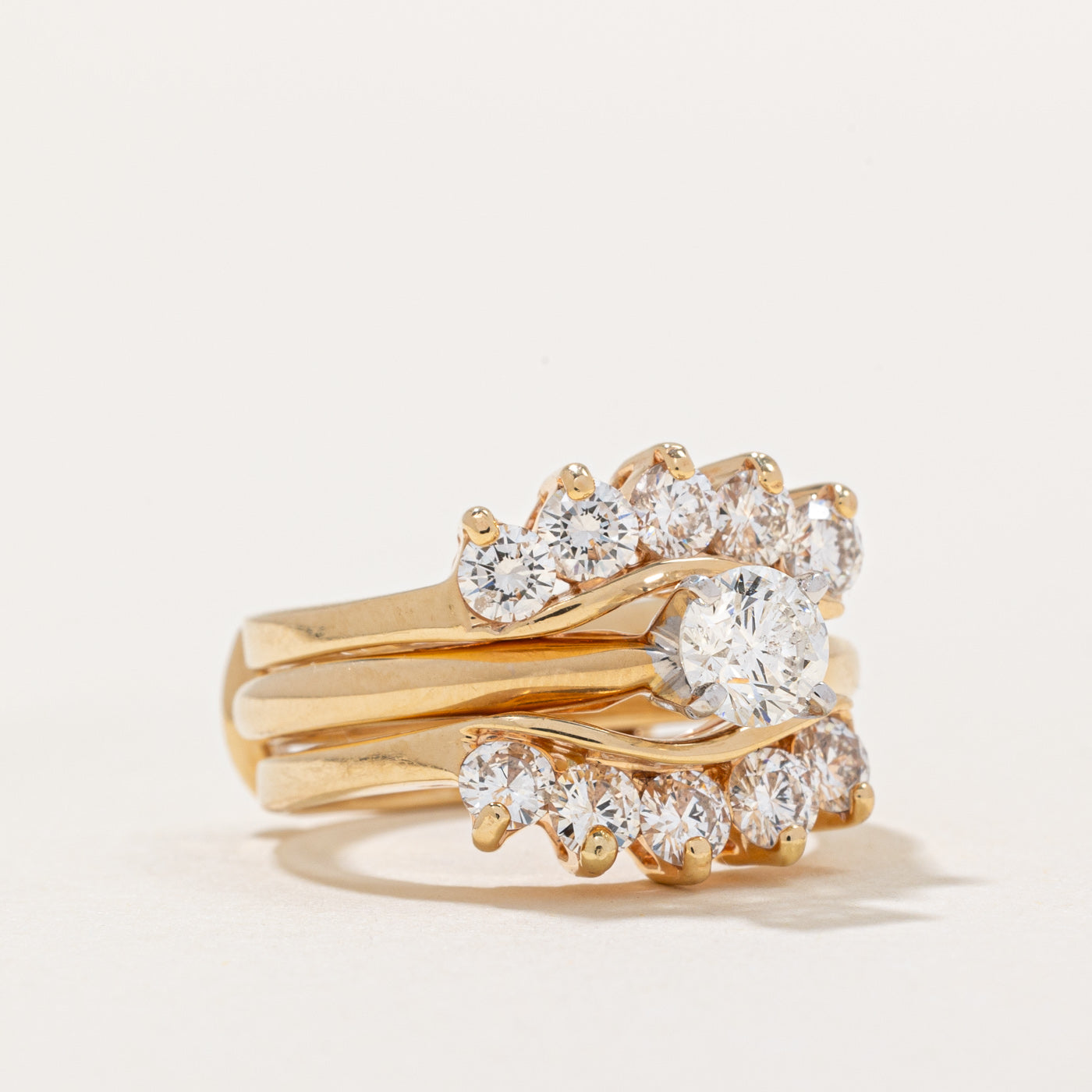 1.50ctw Diamond Wedding Ring Set for Women - Size 4.75 - Elegant Bridal Jewelry for Engagement & Anniversary Gifts - Perfect for Proposals, Weddings & Special Occasions