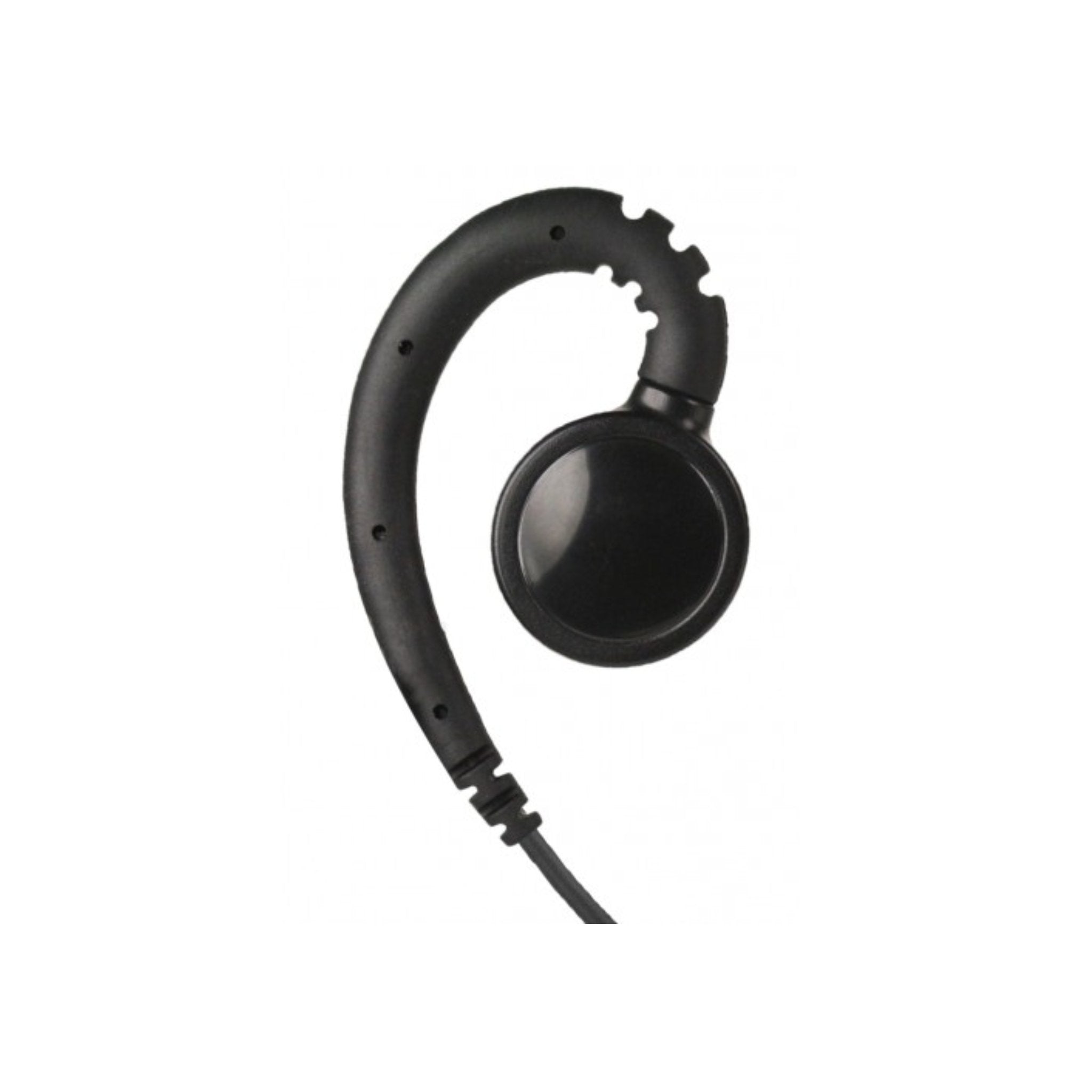 Atlantic Radio SWVL1W H5 1-Wire Swivel Earpiece Headset - Secure Fit for Police, Security, and Communication Professionals - Perfect for Dispatch, Surveillance, and Field Operations