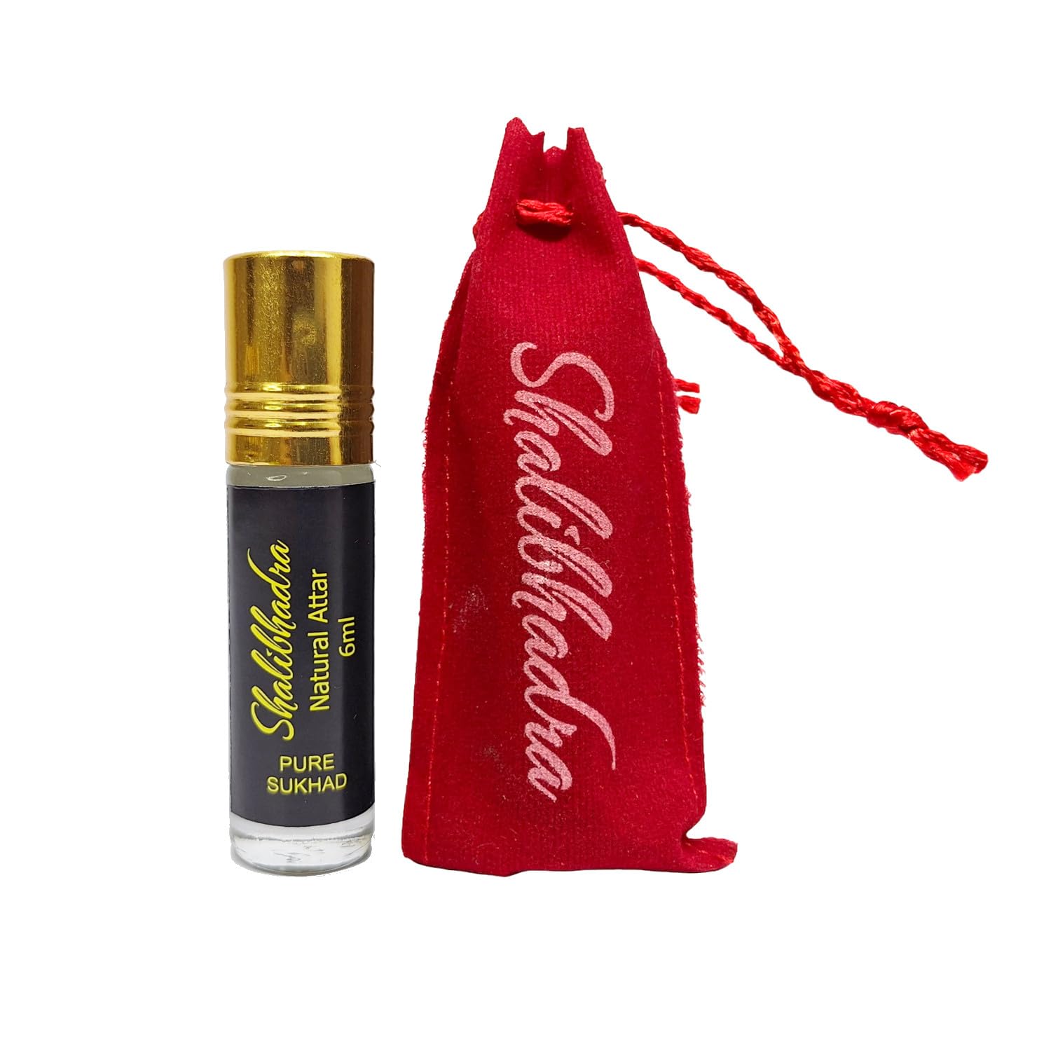 Shalibhadra Pure Sukhad Sandal Attar Perfume for Men & Women | 100% Alcohol-Free Long Lasting Roll-On Fragrance (6ml) | Perfect for Weddings, Dates & Special Occasions | Royal Collection