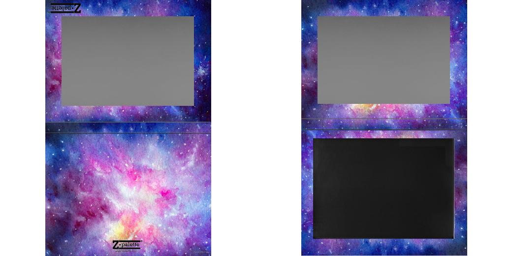 Custom Extra Large Z Palette - Magnetic Makeup Palette for Eyeshadows & Blush - Perfect for Travel & Professional Makeup Artists