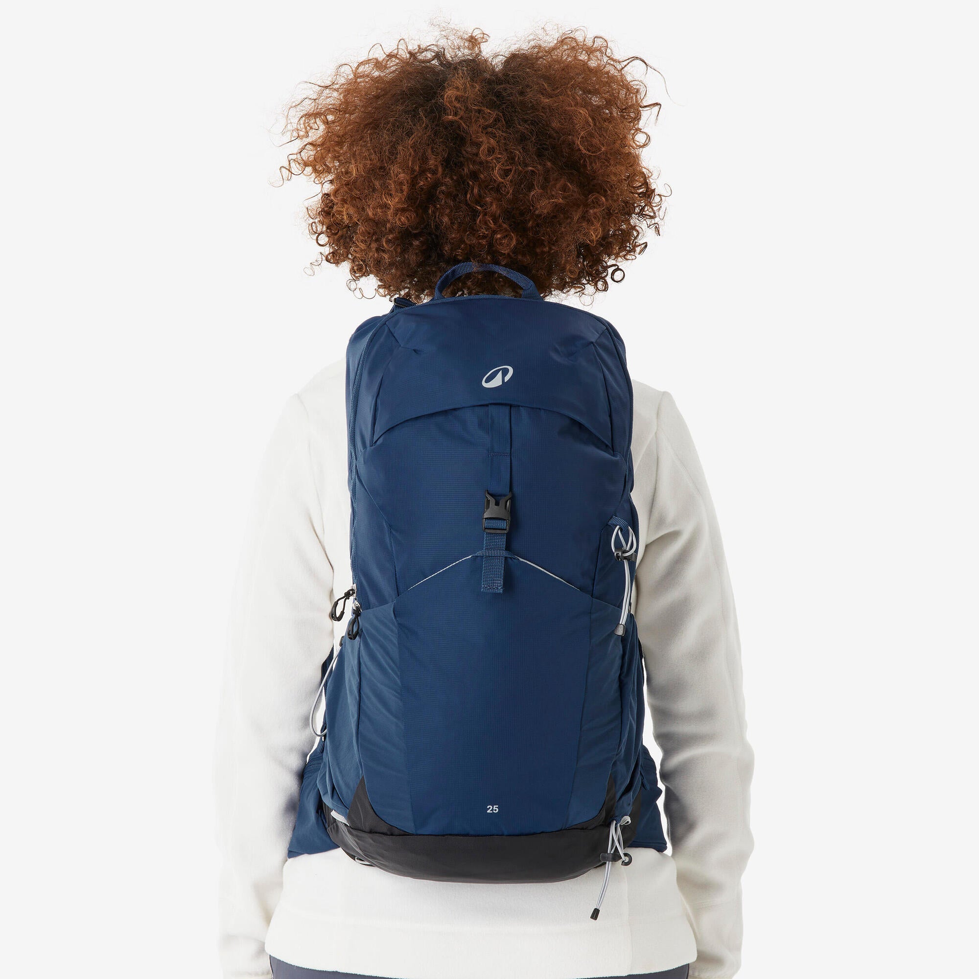 Quechua MH500 25L Lightweight Hiking Backpack for Men & Women - Water-Resistant Daypack for Outdoor Adventures, Camping & Travel