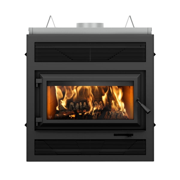 Ventis HE250R High Efficiency Fireplace Insert with Blower - EPA Certified Wood Burning Stove for Home Heating | Perfect for Living Rooms, Cabins & Energy-Efficient Homes