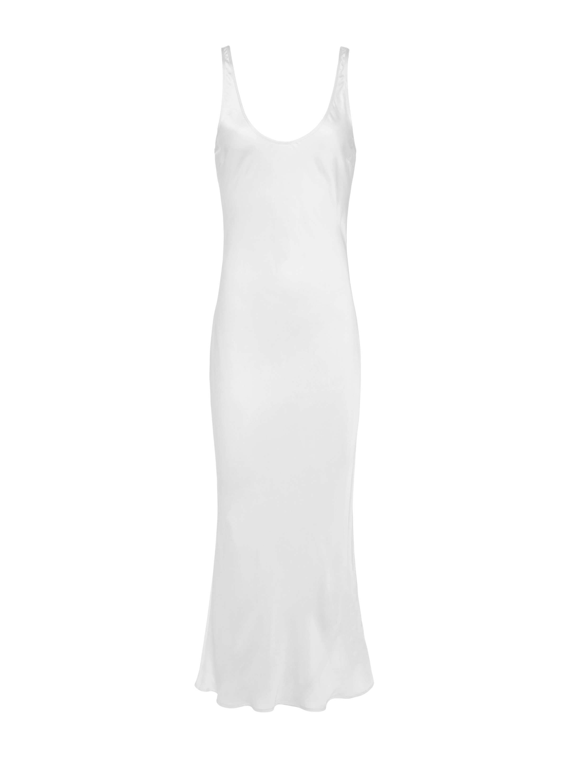 Elegant Akiya Satin Maxi Dress for Women - Flowy Long Evening Gown with Slit - Perfect for Weddings, Parties & Special Occasions