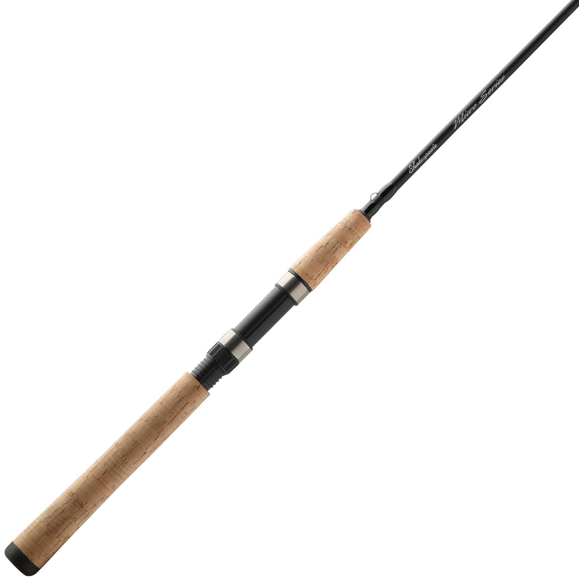 Micro Series Spinning Fishing Rod - Lightweight Graphite Freshwater & Saltwater Fishing Pole for Bass, Trout, and Walleye | Perfect for Shore Fishing, Boat Angling, and Kayak Adventures