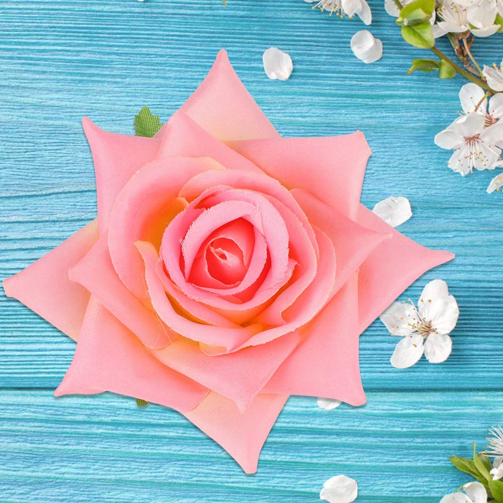 Cosiki Artificial Flowers - Realistic Fake Flowers for DIY Wreaths, Home Decor, Weddings & Banquets (Peach Pink) | Perfect for Centerpieces, Table Arrangements & Seasonal Decorations