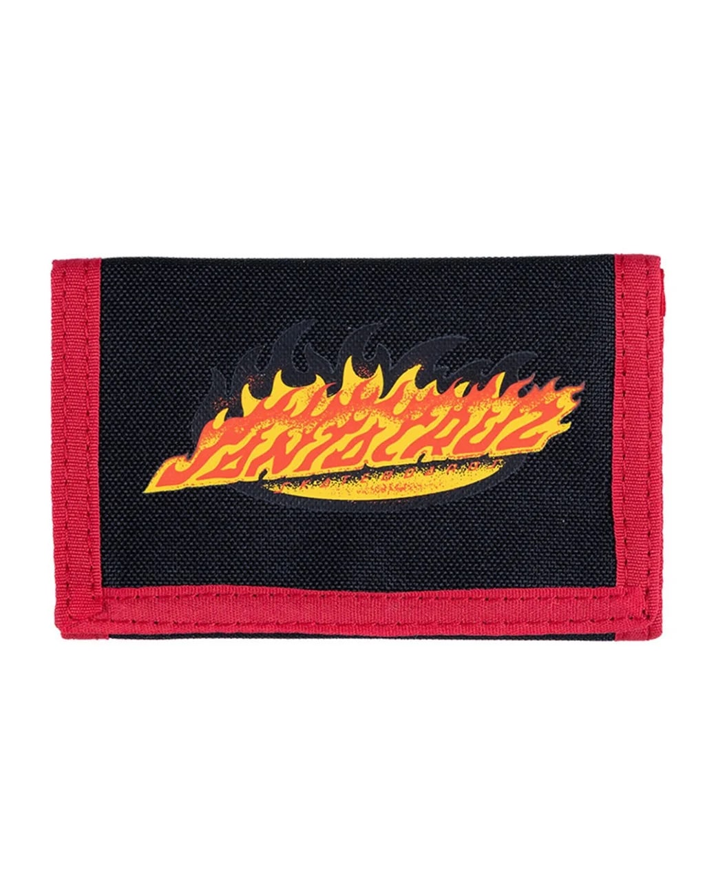 Santa Cruz Ultimate Flame Strip Wallet - Stylish & Durable RFID Blocking Bifold Wallet for Men - Perfect for Travel, Work, and Everyday Use