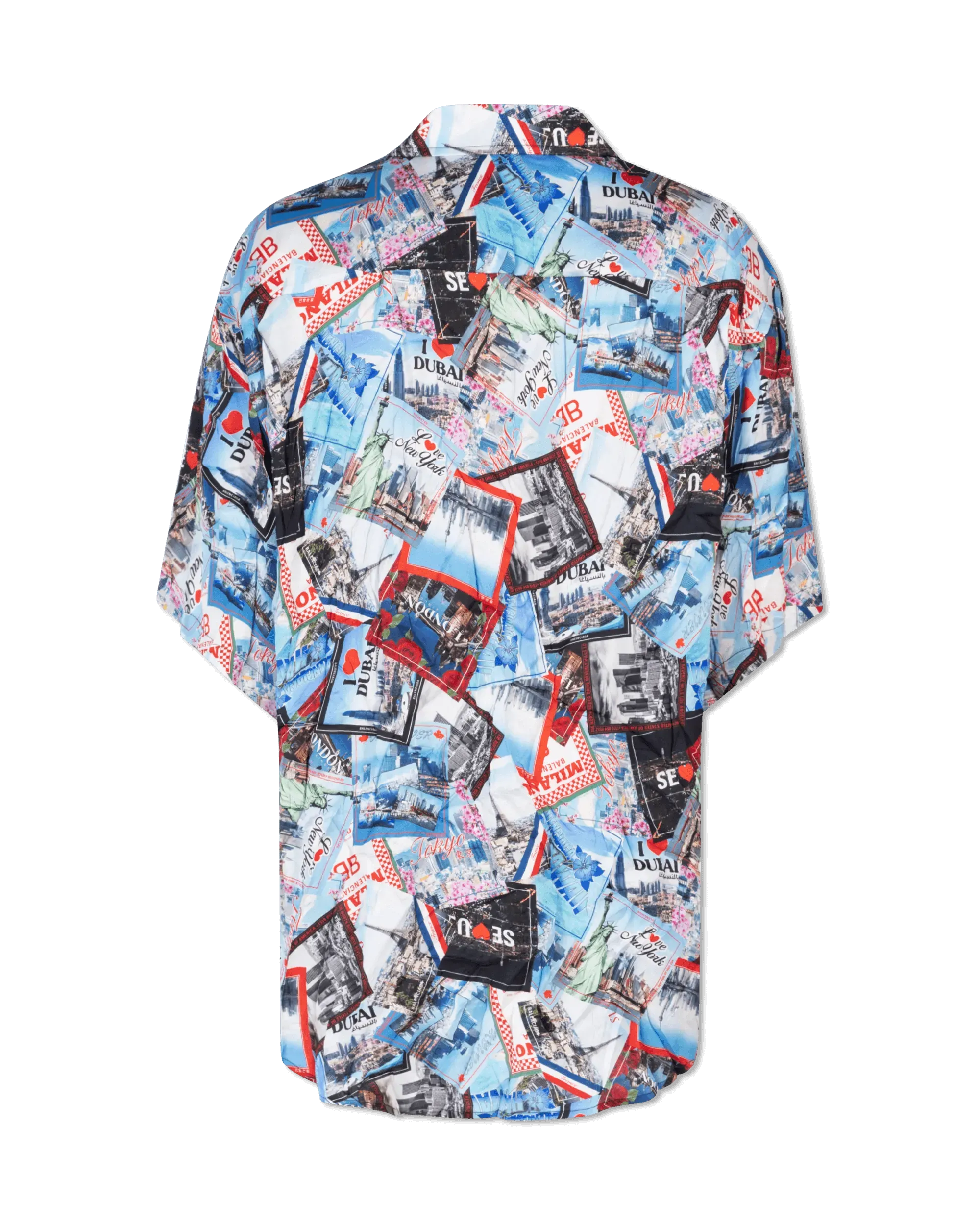 Silk Short Sleeve Shirt for Women - Lightweight Mix Scarves Print Blouse - Perfect for Office, Party & Summer Outfits