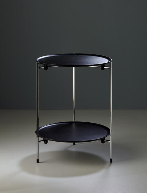 TECNOLUMEN Egon Eiermann EE 61 Modern Side Table - Mid-Century Design End Table for Living Room, Bedroom & Office