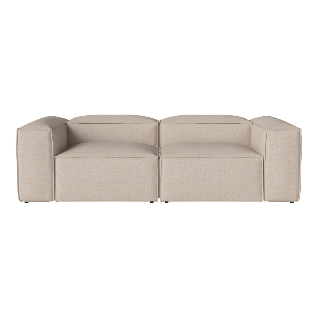 Cosima 2-Seater Sofa - Modern Fabric Loveseat for Small Spaces | Perfect for Living Room, Apartment & Office Waiting Area