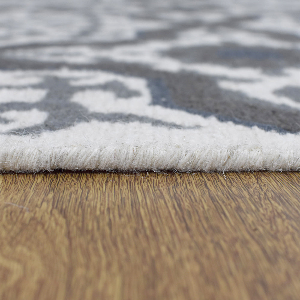 Hand Knotted Sonder Rug - Premium Handmade Wool Area Rug for Living Room, Bedroom, Dining Room - Soft & Durable Home Decor Floor Covering