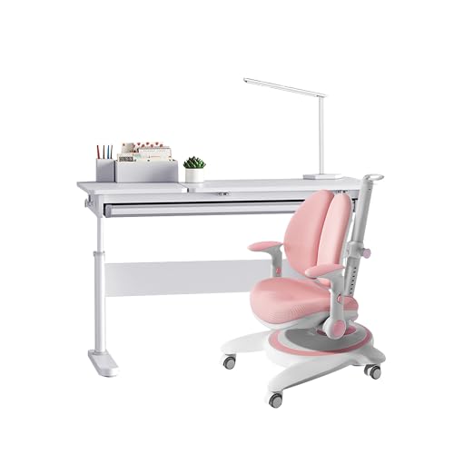 Desk With Pink Chair