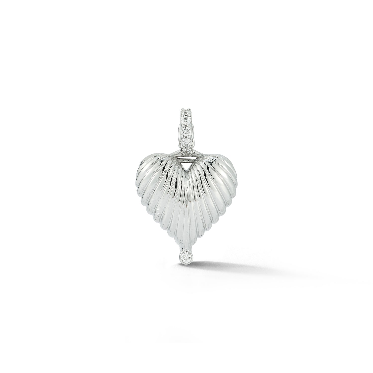 Open Heart Locket Necklace - Sterling Silver Pendant with Engraving - Perfect Gift for Valentine's Day, Anniversary & Mother's Day | Romantic Jewelry for Women