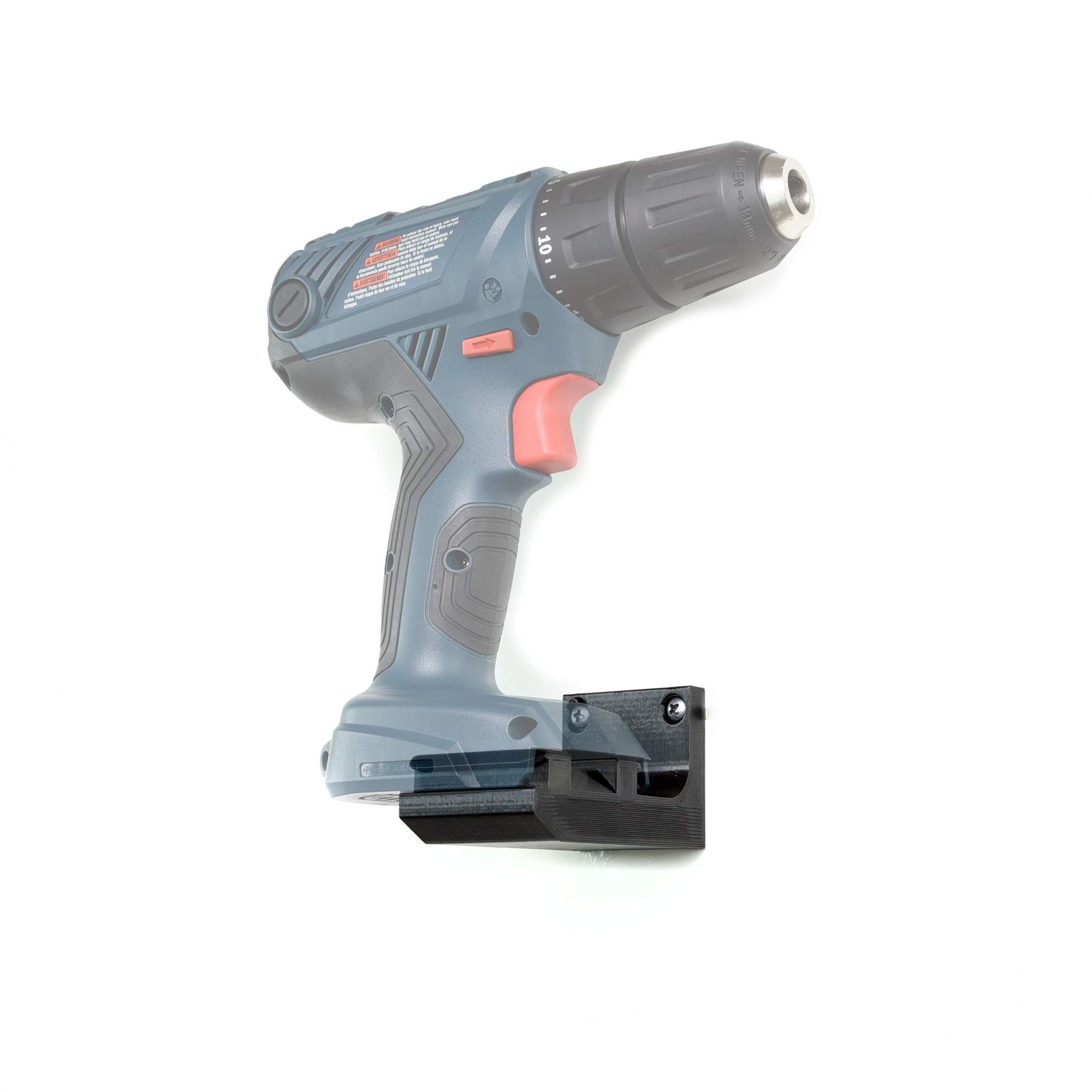 Bosch 18V Tool Wall Mount Holder | Heavy Duty Low Profile Bracket for Power Tool Storage | DIY Workshop & Garage Organization | Perfect for Crafts, Home Improvement & Easy Access Tool Display