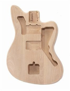 Allparts JZMO Alder Replacement Body for Fender Jazzmaster Guitar - Perfect for DIY Guitar Building & Custom Upgrades