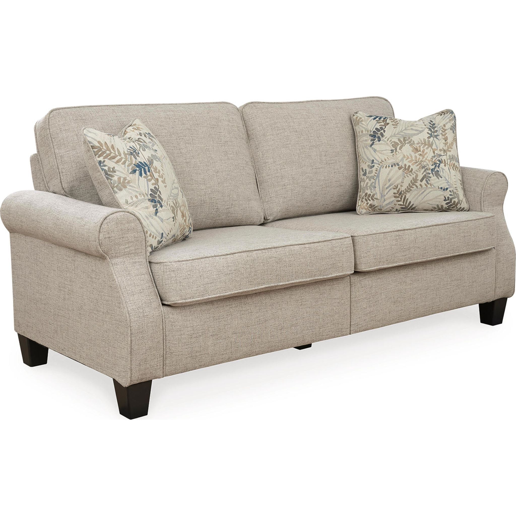 Alessio Modern Fabric Sofa - Soft Beige (Sesame) for Living Room, Lounge & Home Decor | Comfortable & Stylish Couch for Small Spaces