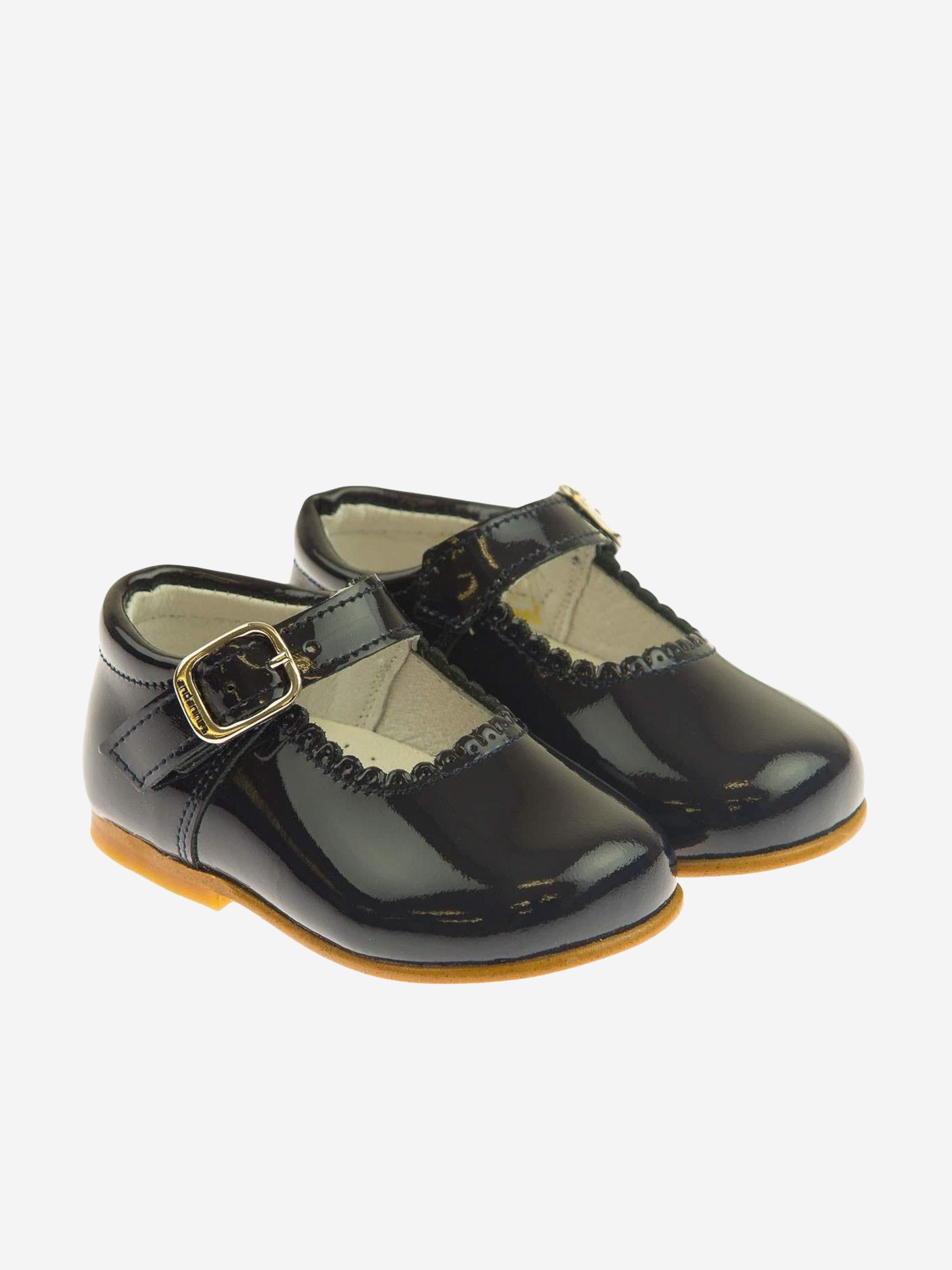 Andanines Girls Patent Leather Mary Jane Shoes - Shiny & Comfortable Dress Shoes for Toddler, Kids & Teens - Perfect for School, Parties & Special Occasions
