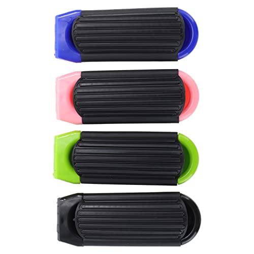MILISTEN Mini Travel Hair Comb Set - 4 Pack Portable Folding Hair Brush with Mirror, Compact Pocket Comb for Women & Men | Perfect for Travel, Purse, Gym, Office & On-The-Go Styling
