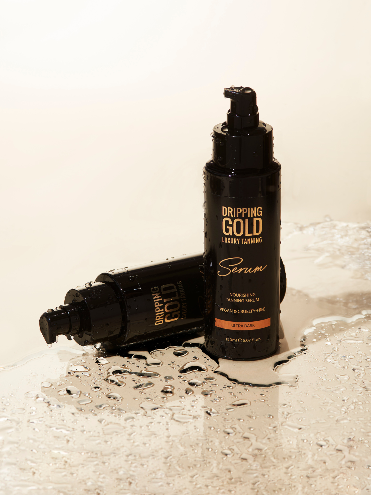 Premium Tanning Serum for Glowing Skin - Natural & Hydrating Self Tanner for Face & Body - Perfect for Sunless Tanning at Home, Beach, or Vacation